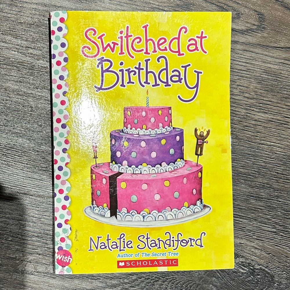 Scholastic Switch at birthday 📕